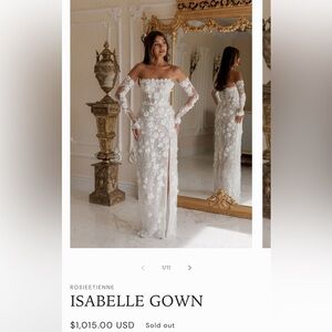 ROSIE ETIENNE ISABELLE GOWN